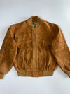 R.G.A (Italian Style) Premium Original Pure Sued Leather Jacket (XL)