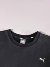 Puma | Black Sleeve Spellout Sweatshirt | (S)