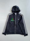 Vintage Adidas 3-Stripe “Schönbuch Cup” Zip Hoodie (L)