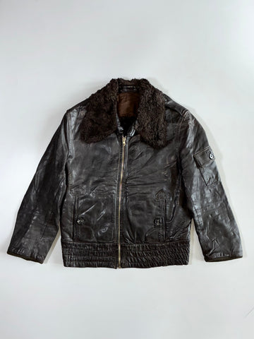 Lauster Ledermode Premium Original Leather Jacket (Furr Inside )(M)
