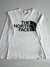 The North Face Big Logo Long Sleeve T-Shirt – White (M)
