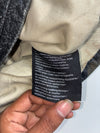 Aviators | Shearling Collar Leather Jacket Black Tan Detachable couler (Xl/2Xl)