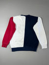 Dickies Colorblock Big Logo Crewneck Sweatshirt  Navy White Red (L)
