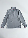 Puma Sportlifestyle Tipped Collar Long Sleeve Polo - Grey/Red (L)
