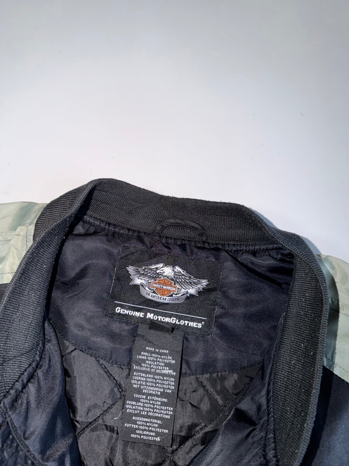 !        Vintage Harley-Davidson 1903 Legendary Motorcycles Bomber Jacket (XL/2XL)