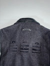 Quinze Serge Blanco Wool-Leather Varsity Jacket (XL)