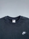 Nike Black Essential Crewneck Sweatshirt | Minimal Logo Pullover (XL)