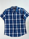 Tommy Hilfiger Custom Fit Plaid Short Sleeve Shirt(S)