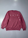 Adidas Small Logo Crewneck Sweatshirt – Dusty Rose/Mauve (L)