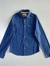 Hollister Blue Plaid Shirt (M)