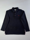 U.S. Polo Assn. Black Long Sleeve Polo (L)