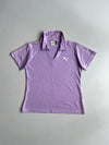 Puma V-Neck Polo Shirt - Lavender Purple (XS)