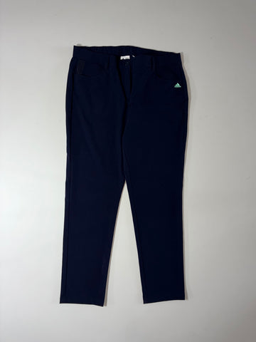 Adidas Golf Navy Stretch Slim Fit Pants (W:34) (L:38)
