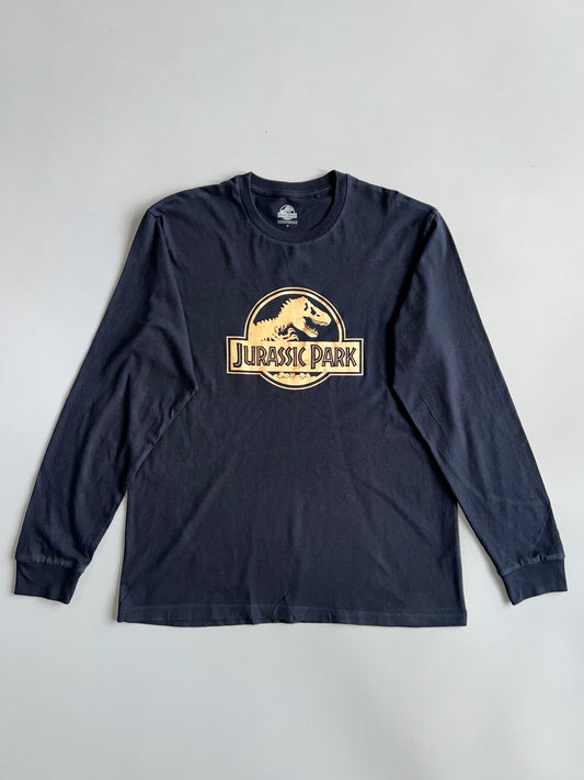 Jurassic Park Movie Logo Long Sleeve T-Shirt