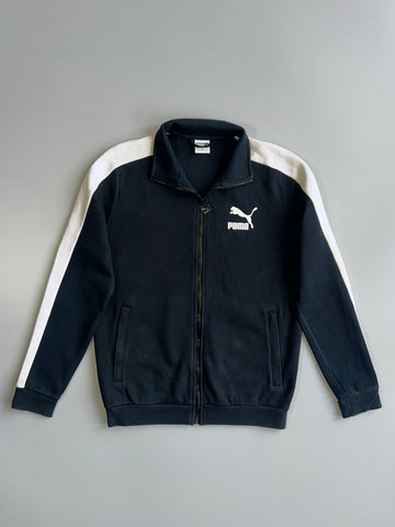 Puma T7 Classics Full-Zip Track Jacket – Black & White (M)