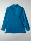 Lacoste Vintage Teal Long Sleeve Pique Polo Men’s  (L)