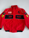 Vintage Ferrari F1 Scuderia Racing Jacket Vodafone x Shell Era | Embroidered Patches (S)