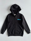 Cantate Black Embroidered Zip Hoodie (XS)