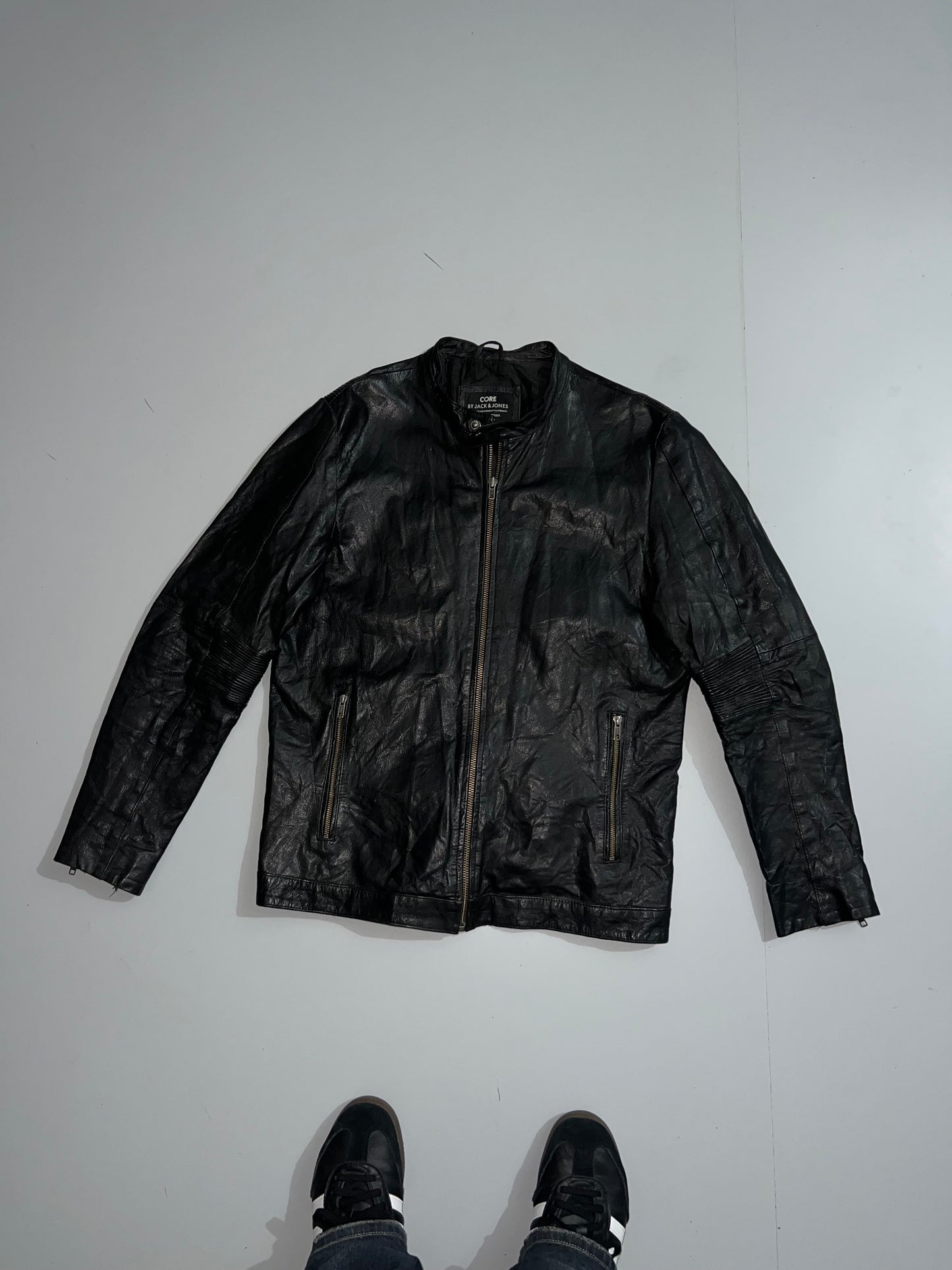 ZJack & Jones Original Leather Jacket (XL)