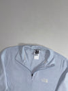 The North Face TKA 100 Baby Blue Women's Quarter-Zip Fleece (XS)
