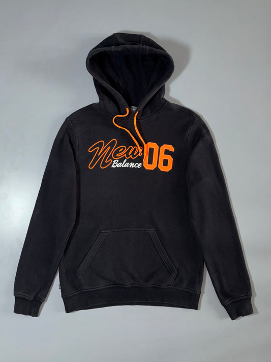 New Balance “New 06” Graphic Print Black Hoodie (M)