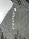 Puma Forever Faster Grey Hooded Zip Jacket (S)