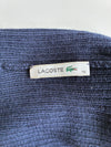 Vintage Lacoste Navy Blue Ribbed Knit Beanie (H-11inches/W-16)