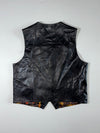 Vintage | Black Leather Waistcoat(S)