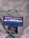 White Sierra Fleece-Lined Bomber Jacket (XL)