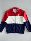 Puma Red White Navy Colorblock Windbreaker (2Xl)