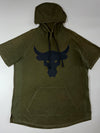 Under Armour Project Rock Hoodie — Olive Green (XL)