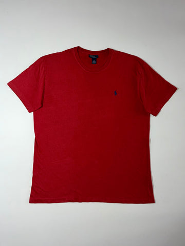 Polo by Ralph Lauren Basic Pony Logo Tee –  Red(XL)