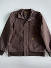 Carhartt Trumbull Quilted Lined Duck Canvas Work Jacket Dark Brown (XL)