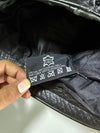Cropped Belted Biker Leather Jacket  (S)