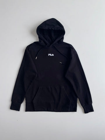 Fila Stile Sportivo Embroidered Logo Hoodie Black (M)