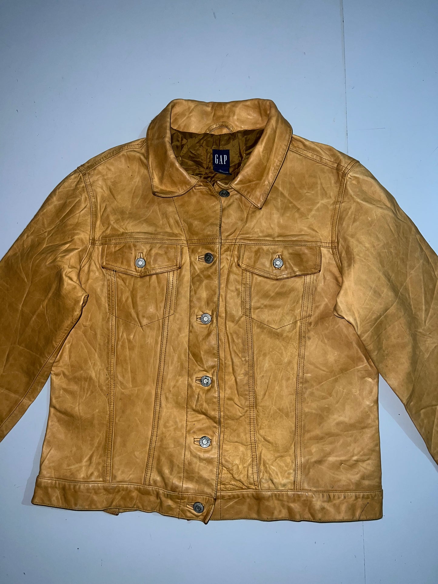 ZGAP Original Leather Jacket (RARE) (S)
