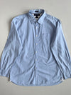 Tommy Hilfiger | Sky Blue Micro Check 80’s 2-Ply Shirt (XL)