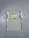 Tommy Jeans | Multicolor Arch Logo Tee | Off-White (L)
