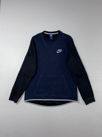 Nike Sportswear AV15 Colour Block Kangaroo Pocket Crewneck (M)