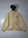 Timberland Hooded Cotton Field Jacket – Khaki/Navy Lined, (L/XL)