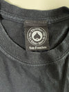 Thrasher Magazine Black Flame Drip Graphic T-Shirt (M)