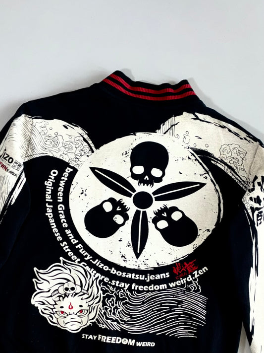 Jizo Bosatsu “Stay Freedom Weird” Limited TWN Edition Varsity Bomber (L)