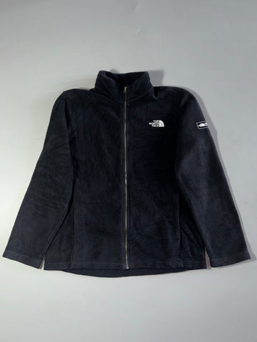 The North Face Full-Zip Black Fleece Jacket (L)