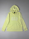 Gap Pastel Yellow Arch Logo Hoodie (S)