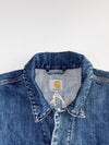 Carhartt WIP Western Jacket | Medium Wash Denim (XL)