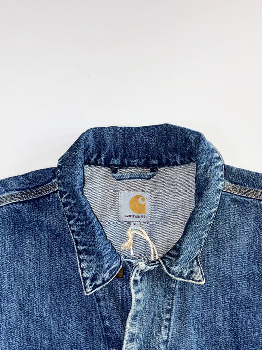 Carhartt WIP Western Jacket | Medium Wash Denim (XL)