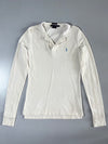 Ralph Lauren “The Skinny Polo Long Sleeve Off-White (XS)