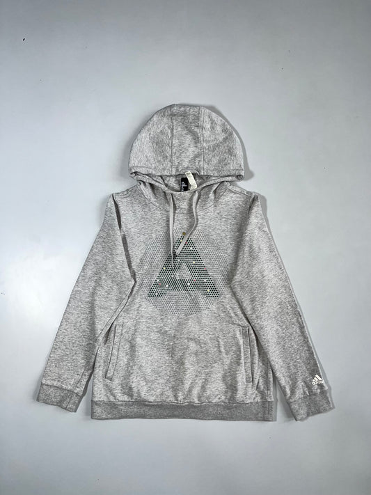 Adidas Studded Logo Pullover Hoodie (S)