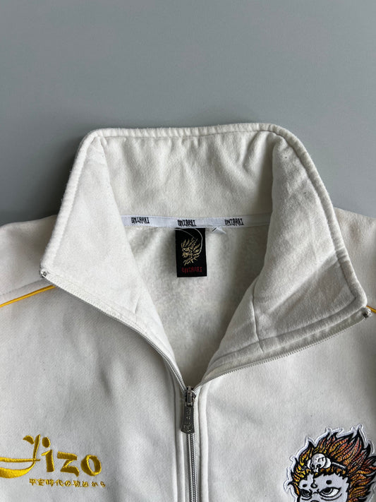 Oniarri x Jizo-Bosatsu | The front carries embroidered Demon Graphic Track Jacket (M)