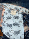 Vintage Oniarai Japanese Tattoo Art Denim Jeans (W:32 |L:41)